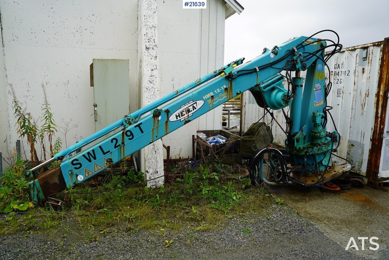 Heila Heila HMR12-1S kran med vinsj (stått på båt) - Кран-манипулятор: фото 2 Heila Heila HMR12-1S kran med vinsj (stått på båt) - Кран-манипулятор: фото 2