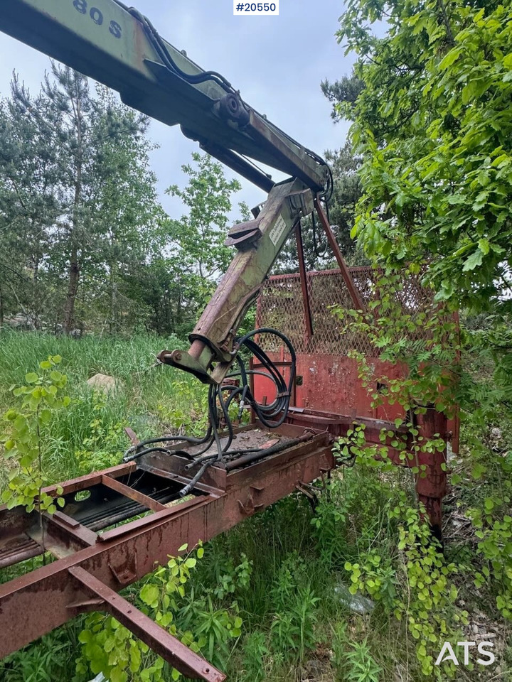 Кран-манипулятор для Строительной техники Hiab Fiskars 80S: фото 6