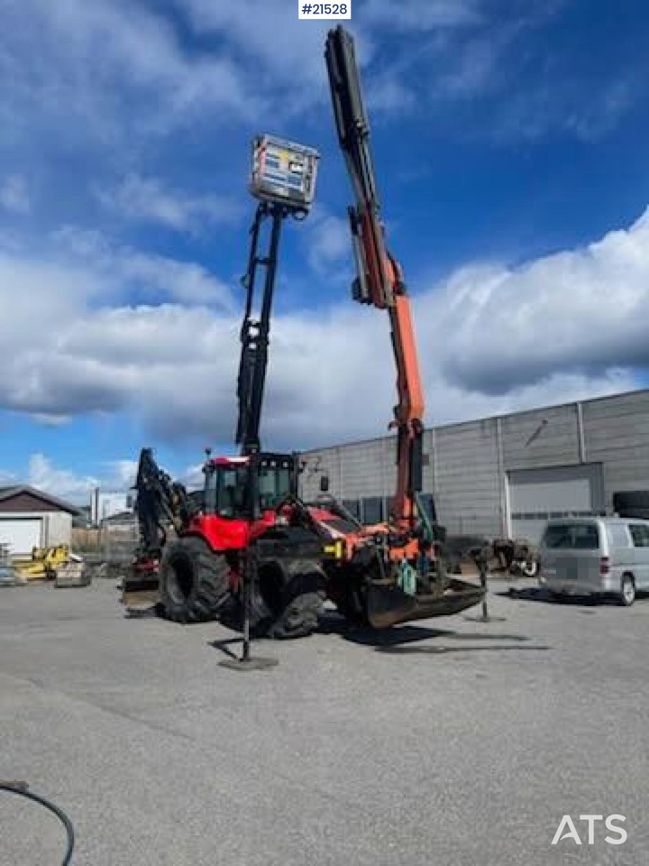 Huddig 1260C Traktorgraver m/ Palfinger kran, Lift, rototilt og skuffe в лизинг Huddig 1260C Traktorgraver m/ Palfinger kran, Lift, rototilt og skuffe: фото 8