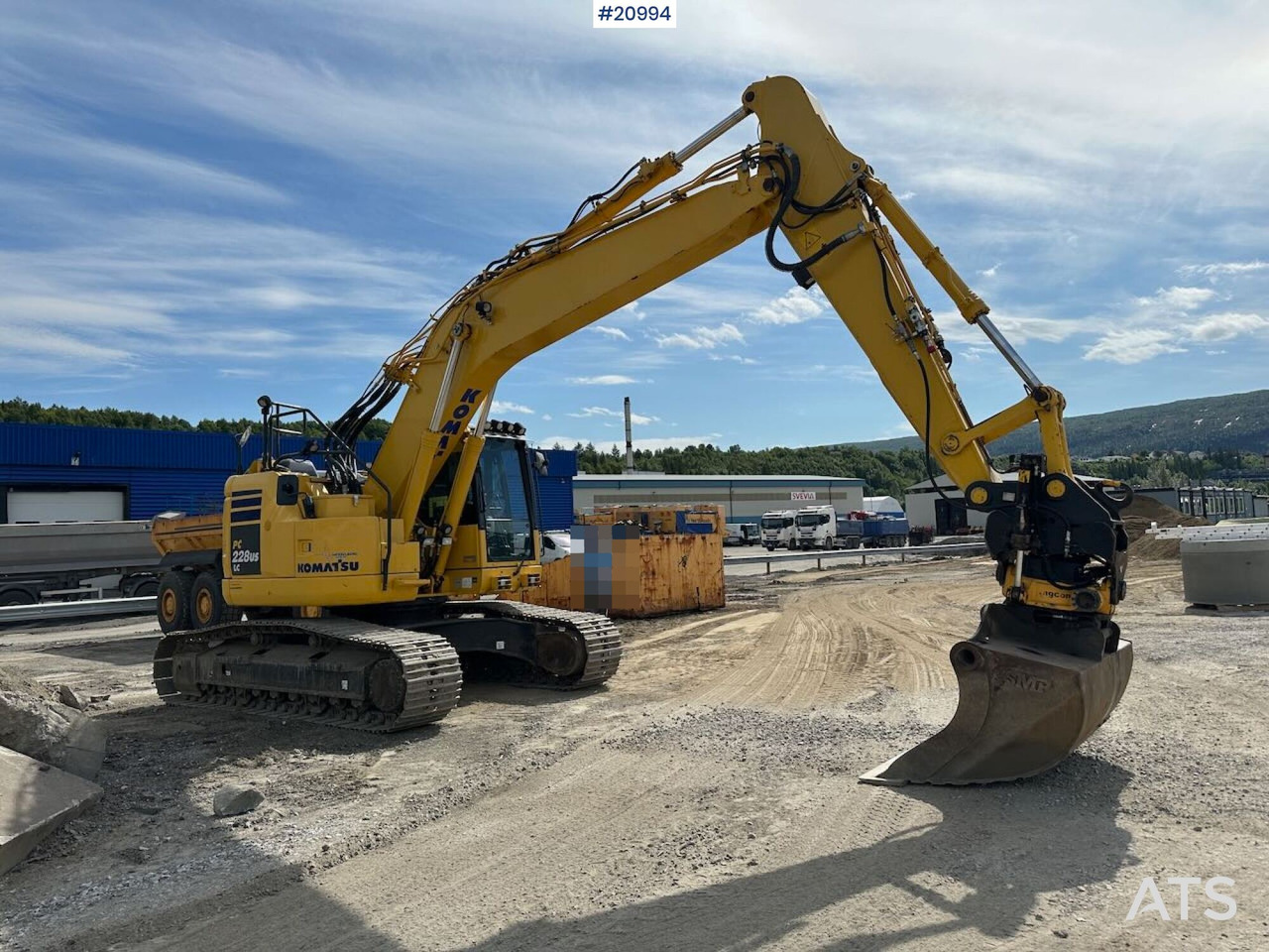 Гусеничный экскаватор Komatsu PC228USLC-10: фото 7