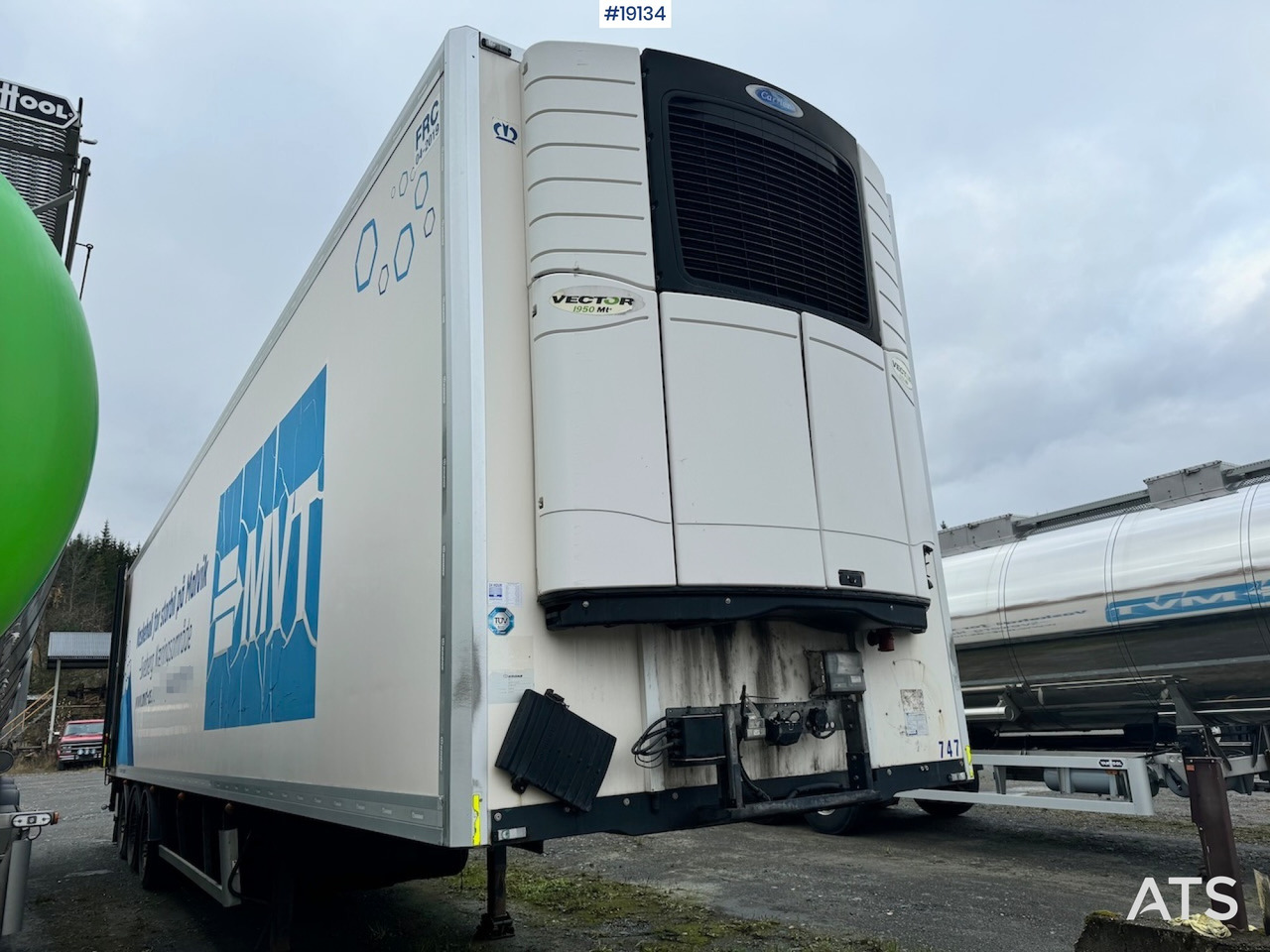 Krone Thermotralle m/ Carrier. - Полуприцеп-рефрижератор: фото 5 Krone Thermotralle m/ Carrier. - Полуприцеп-рефрижератор: фото 5