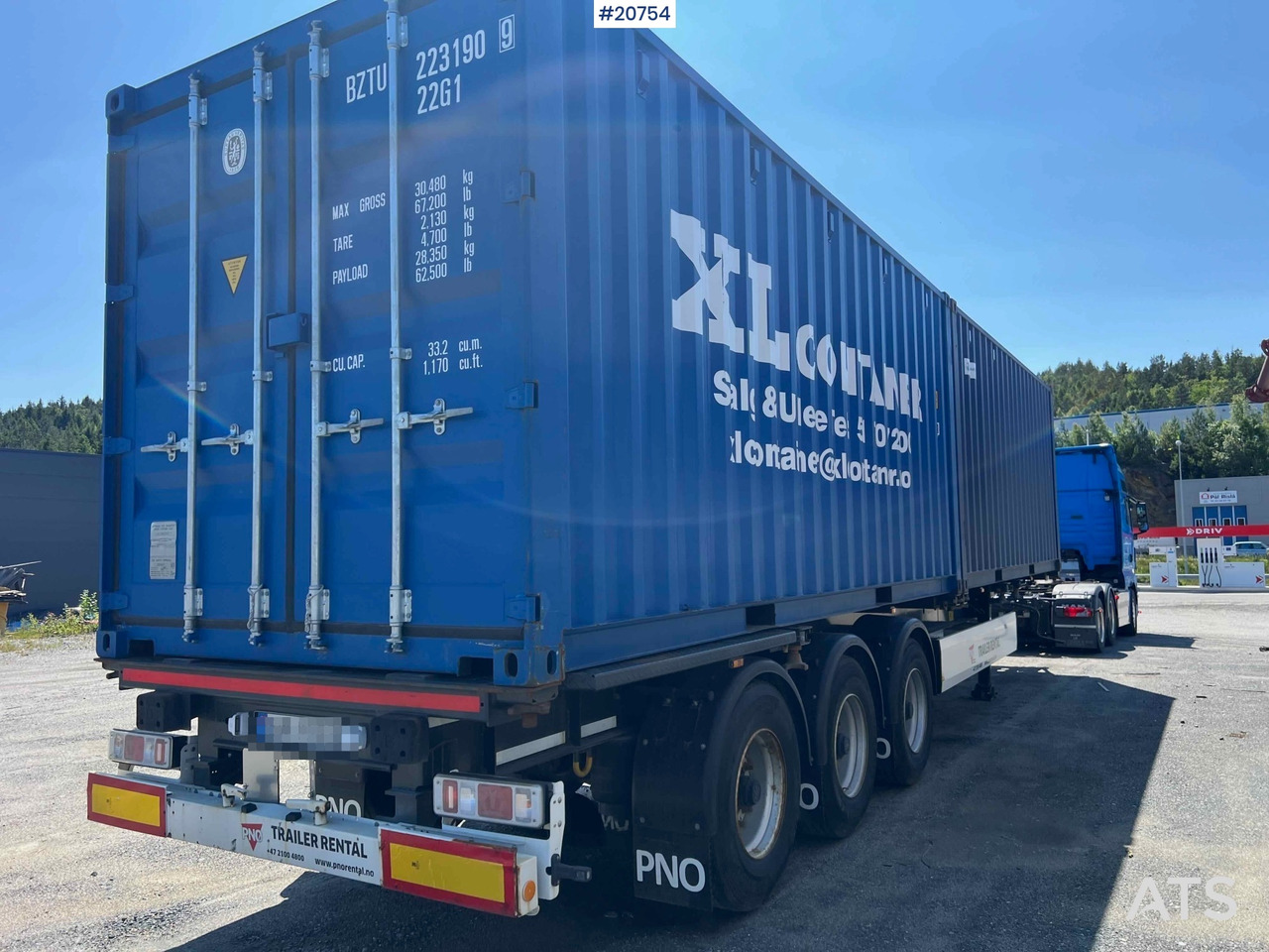 Krone containerhenger - Полуприцеп-контейнеровоз/ Сменный кузов: фото 3 Krone containerhenger - Полуприцеп-контейнеровоз/ Сменный кузов: фото 3