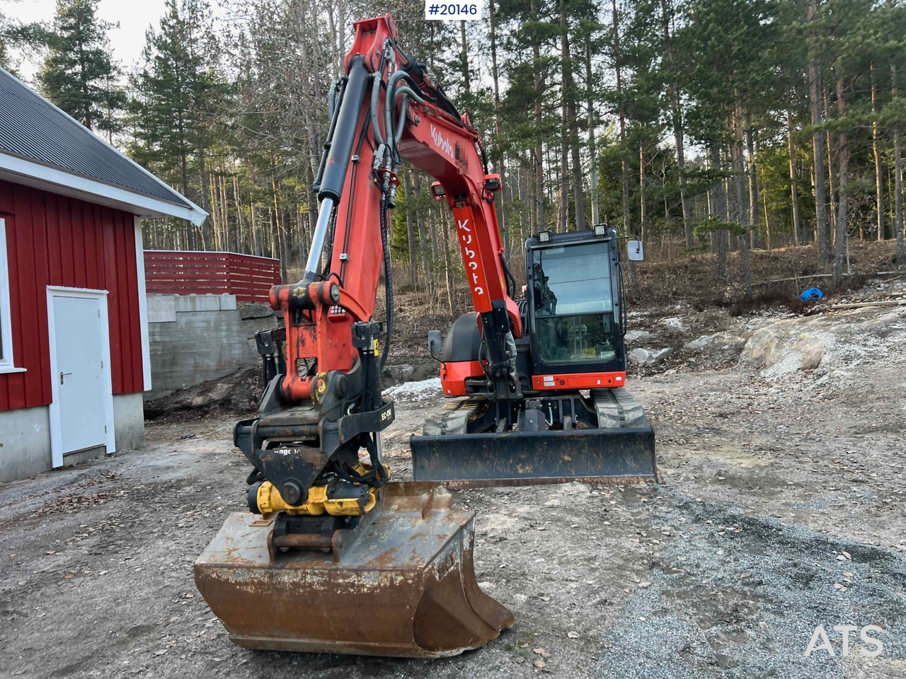 Kubota KX080-4 - Экскаватор: фото 4 Kubota KX080-4 - Экскаватор: фото 4