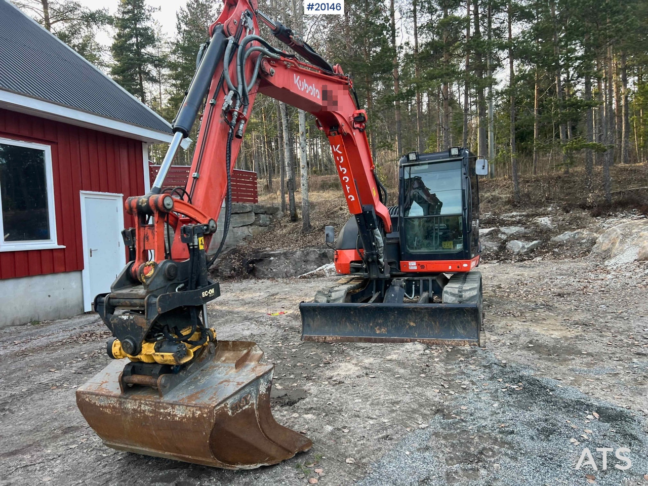 Kubota KX080-4 - Экскаватор: фото 3 Kubota KX080-4 - Экскаватор: фото 3