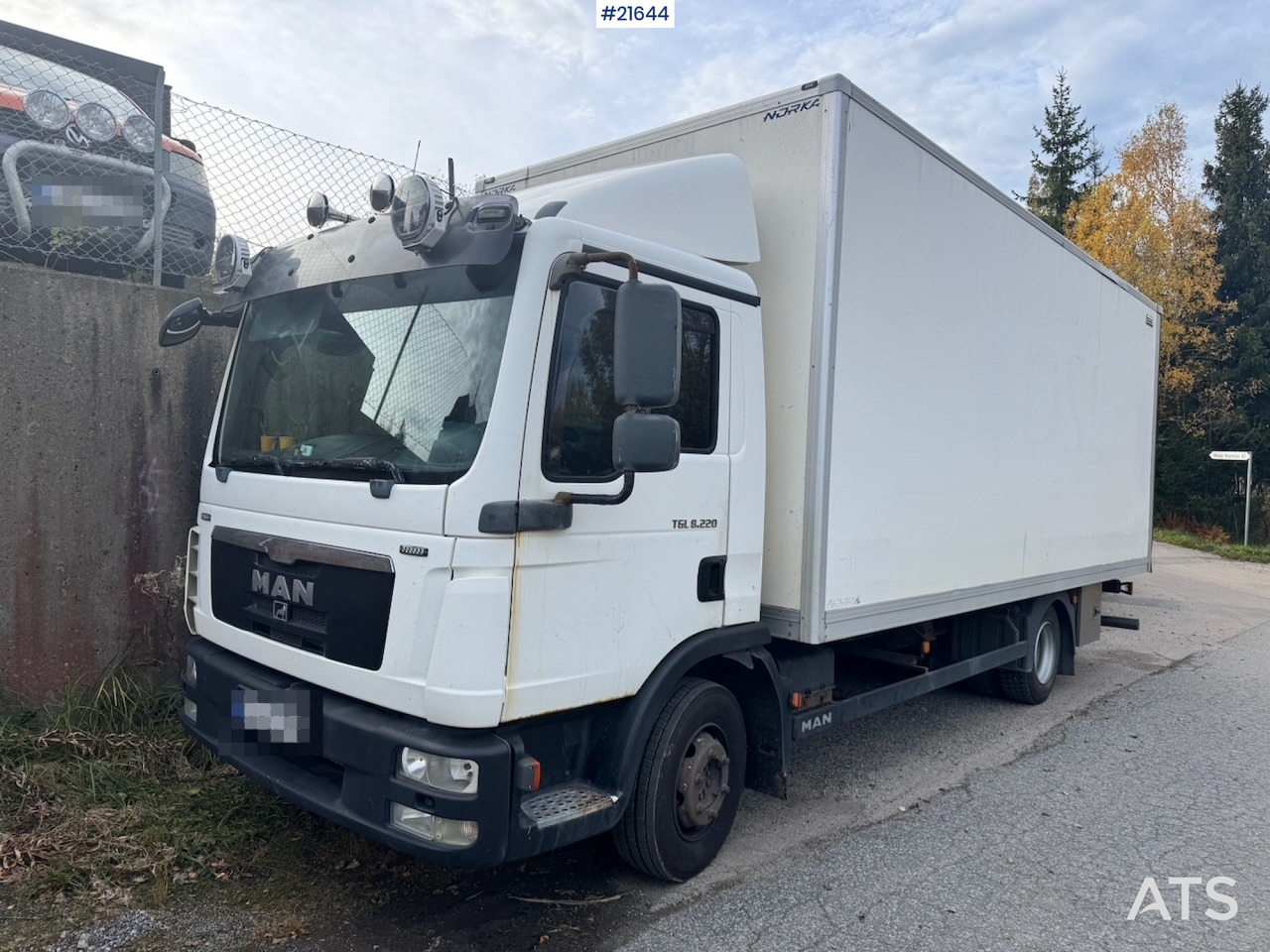 MAN MAN TGL 8.220 4x2 Skapbil. Leveres med NY EU. - Грузовик с закрытым кузовом: фото 2 MAN MAN TGL 8.220 4x2 Skapbil. Leveres med NY EU. - Грузовик с закрытым кузовом: фото 2