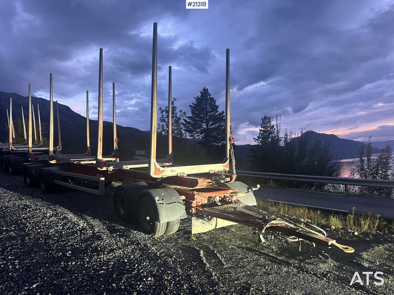 MVB10 MVB10-FLS4 4 akslet 2014 MVB10-FLS4 4 akslet Tømmerhenger - Прицеп лесовоз: фото 1 MVB10 MVB10-FLS4 4 akslet 2014 MVB10-FLS4 4 akslet Tømmerhenger - Прицеп лесовоз: фото 1