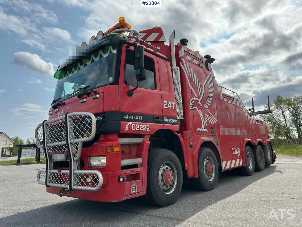 Mercedes Actros 4448 - Эвакуатор: фото 1 Mercedes Actros 4448 - Эвакуатор: фото 1