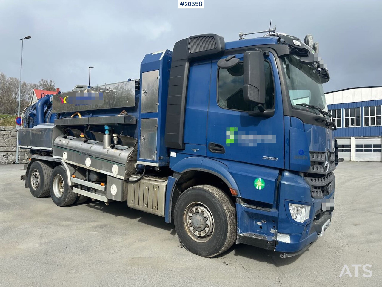 Mercedes Arocs - Ассенизатор: фото 3 Mercedes Arocs - Ассенизатор: фото 3
