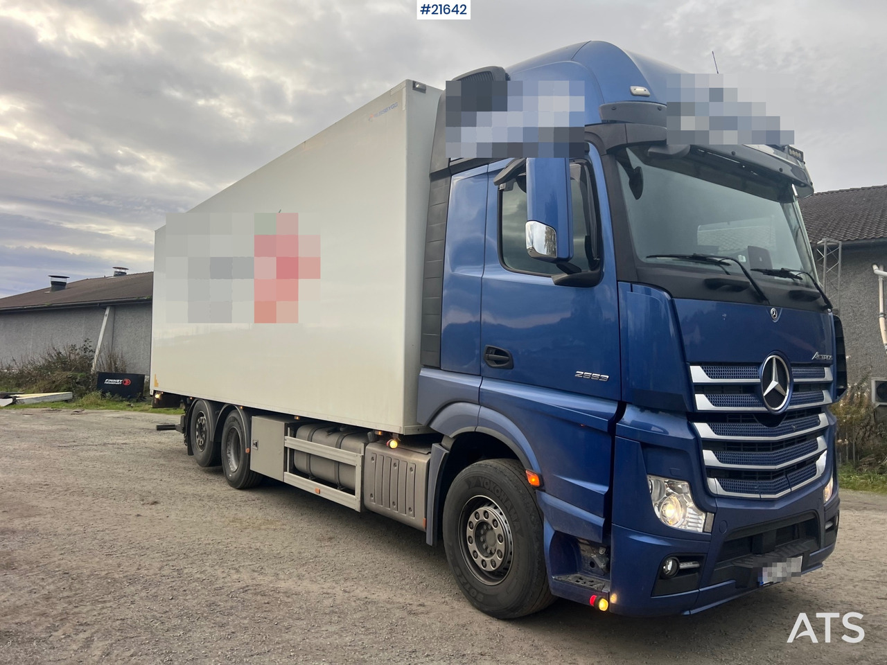 Mercedes-Benz Actrox 6x2 skapbil m/ kjøl/frys aggregat - Грузовик с закрытым кузовом: фото 4 Mercedes-Benz Actrox 6x2 skapbil m/ kjøl/frys aggregat - Грузовик с закрытым кузовом: фото 4