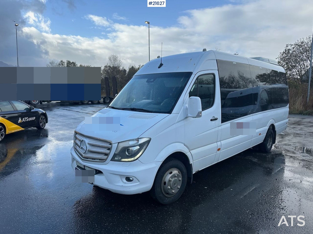 Mercedes Sprinter minibuss 4x2 m/ 16+1 seter, rullestolrampe og handikap plass. - Микроавтобус, Пассажирский фургон: фото 2 Mercedes Sprinter minibuss 4x2 m/ 16+1 seter, rullestolrampe og handikap plass. - Микроавтобус, Пассажирский фургон: фото 2