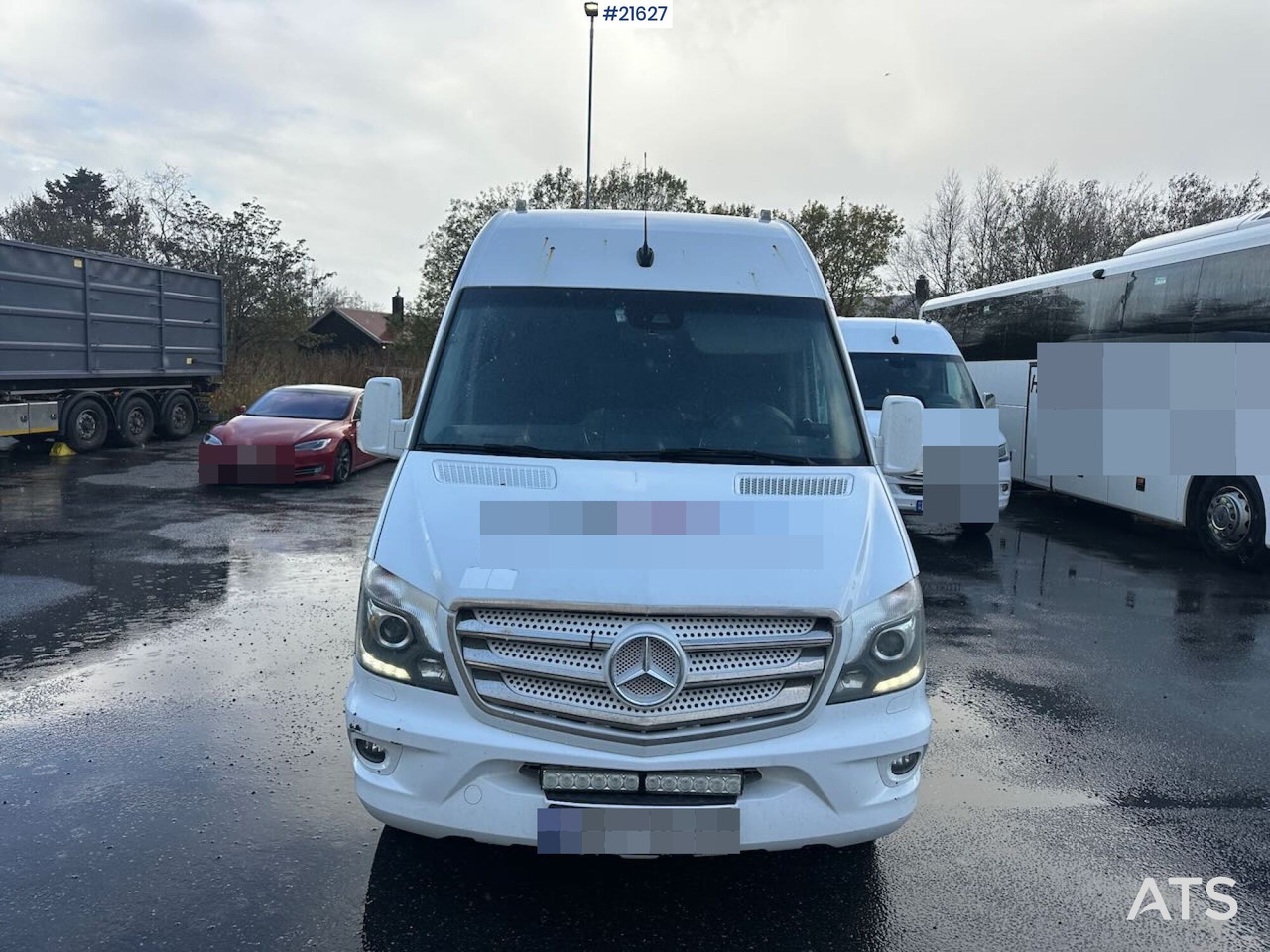 Mercedes Sprinter minibuss 4x2 m/ 16+1 seter, rullestolrampe og handikap plass. - Микроавтобус, Пассажирский фургон: фото 3 Mercedes Sprinter minibuss 4x2 m/ 16+1 seter, rullestolrampe og handikap plass. - Микроавтобус, Пассажирский фургон: фото 3