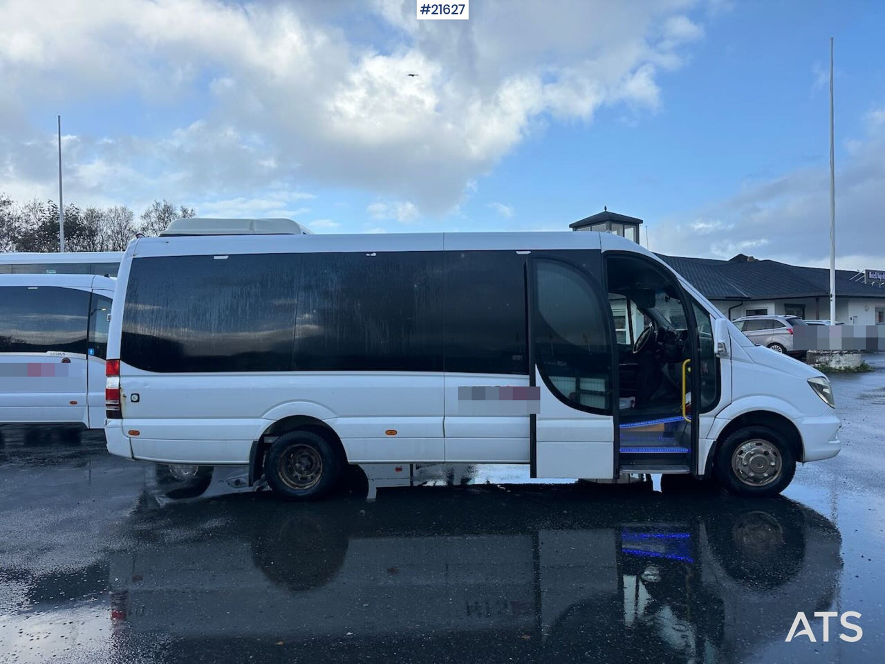 Mercedes Sprinter minibuss 4x2 m/ 16+1 seter, rullestolrampe og handikap plass. - Микроавтобус, Пассажирский фургон: фото 5 Mercedes Sprinter minibuss 4x2 m/ 16+1 seter, rullestolrampe og handikap plass. - Микроавтобус, Пассажирский фургон: фото 5