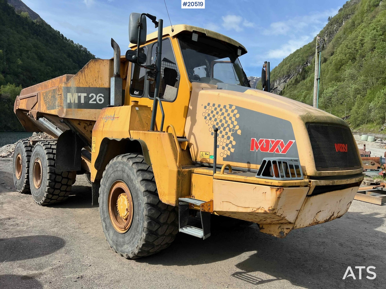 Moxy MT 26 - Внедорожный самосвал: фото 1 Moxy MT 26 - Внедорожный самосвал: фото 1