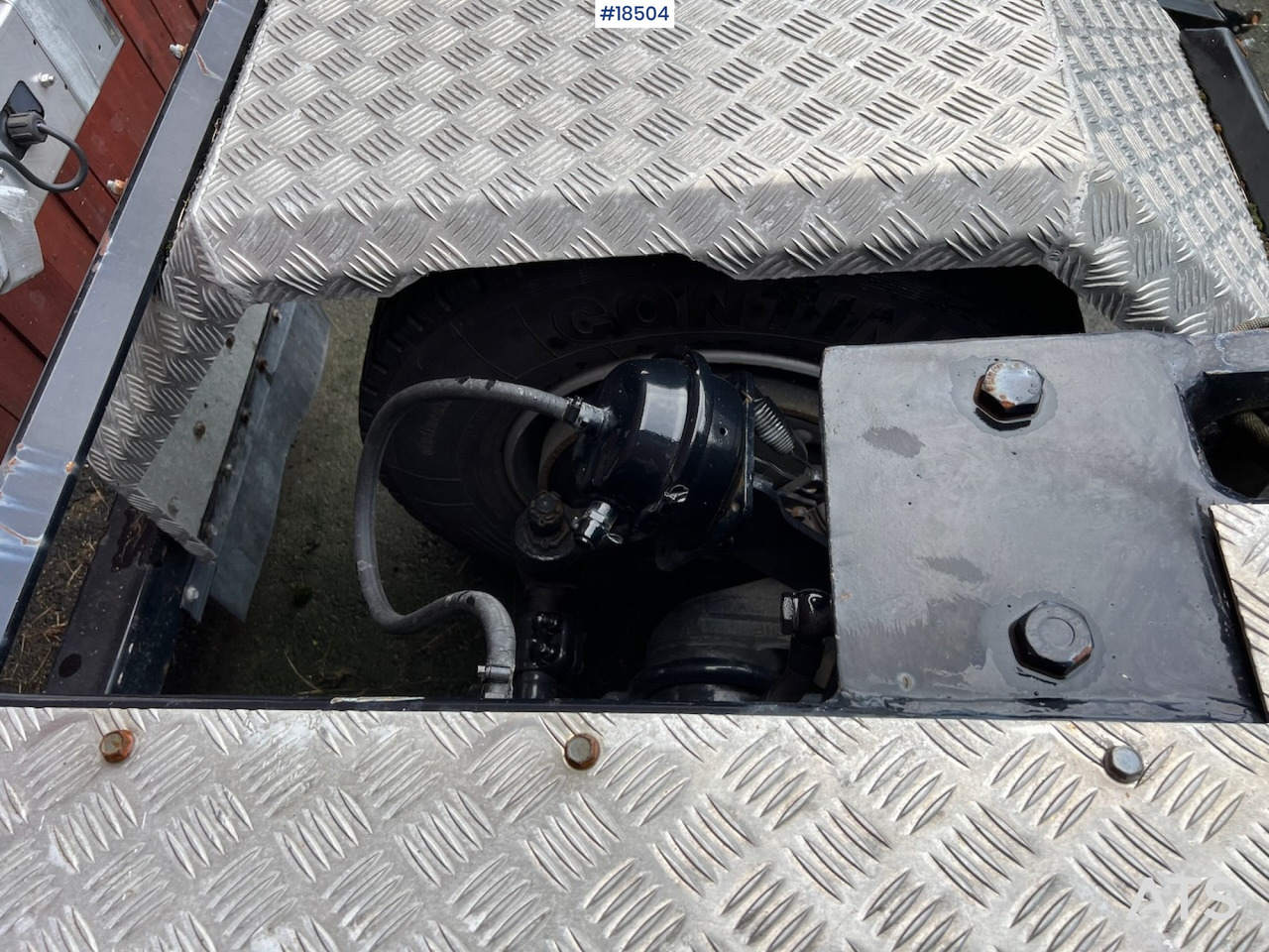 Прицеп slepaksel 12 t hydraulisk: фото 8