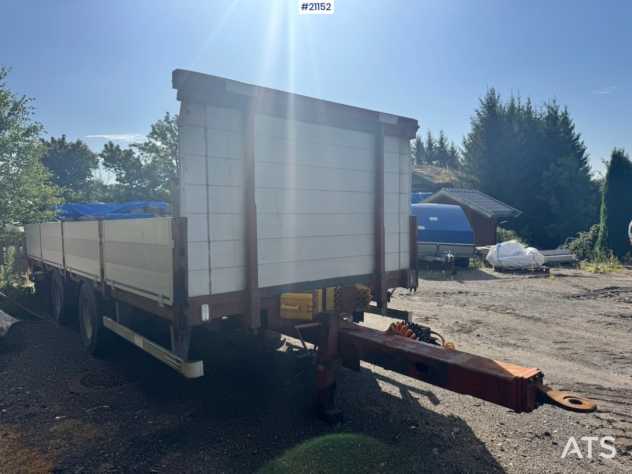 Прицеп бортовой/ Платформа Renders Plankjerre: фото 8 Прицеп бортовой/ Платформа Renders Plankjerre: фото 8