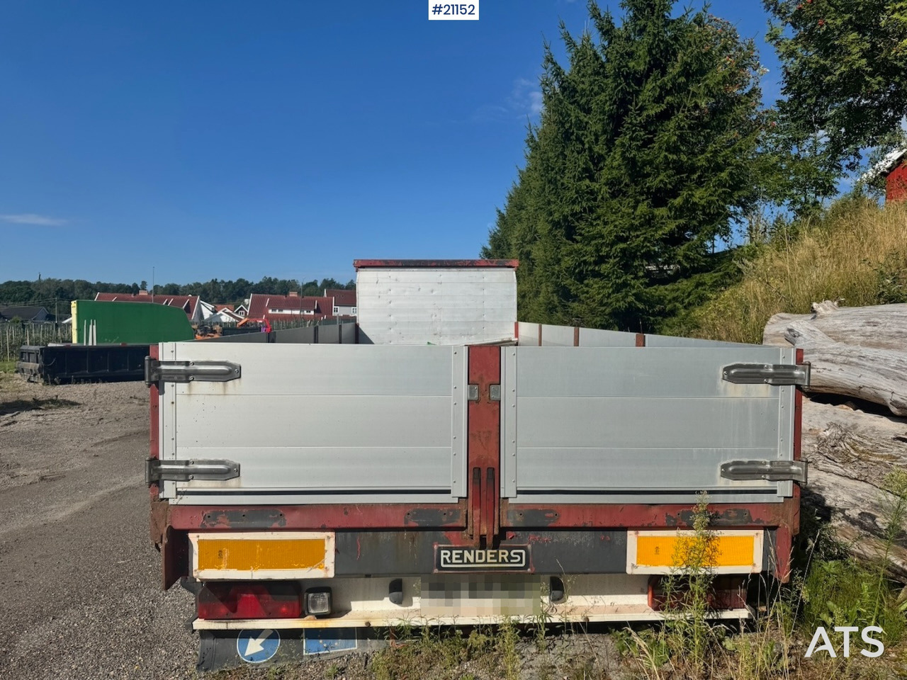 Прицеп бортовой/ Платформа Renders Plankjerre: фото 6 Прицеп бортовой/ Платформа Renders Plankjerre: фото 6