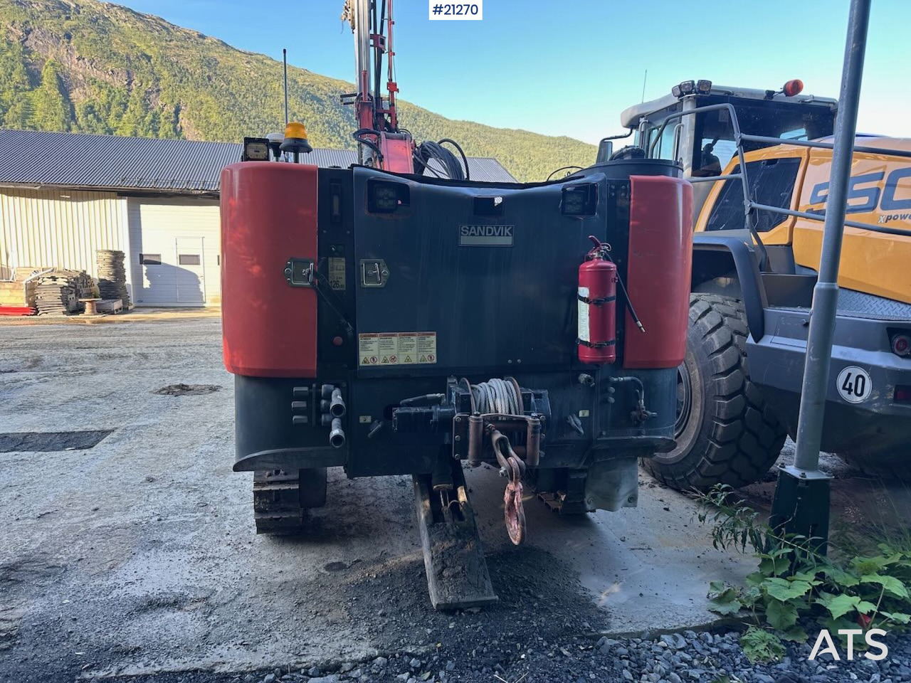 Sandvik DC400RI - Буровая машина: фото 4 Sandvik DC400RI - Буровая машина: фото 4