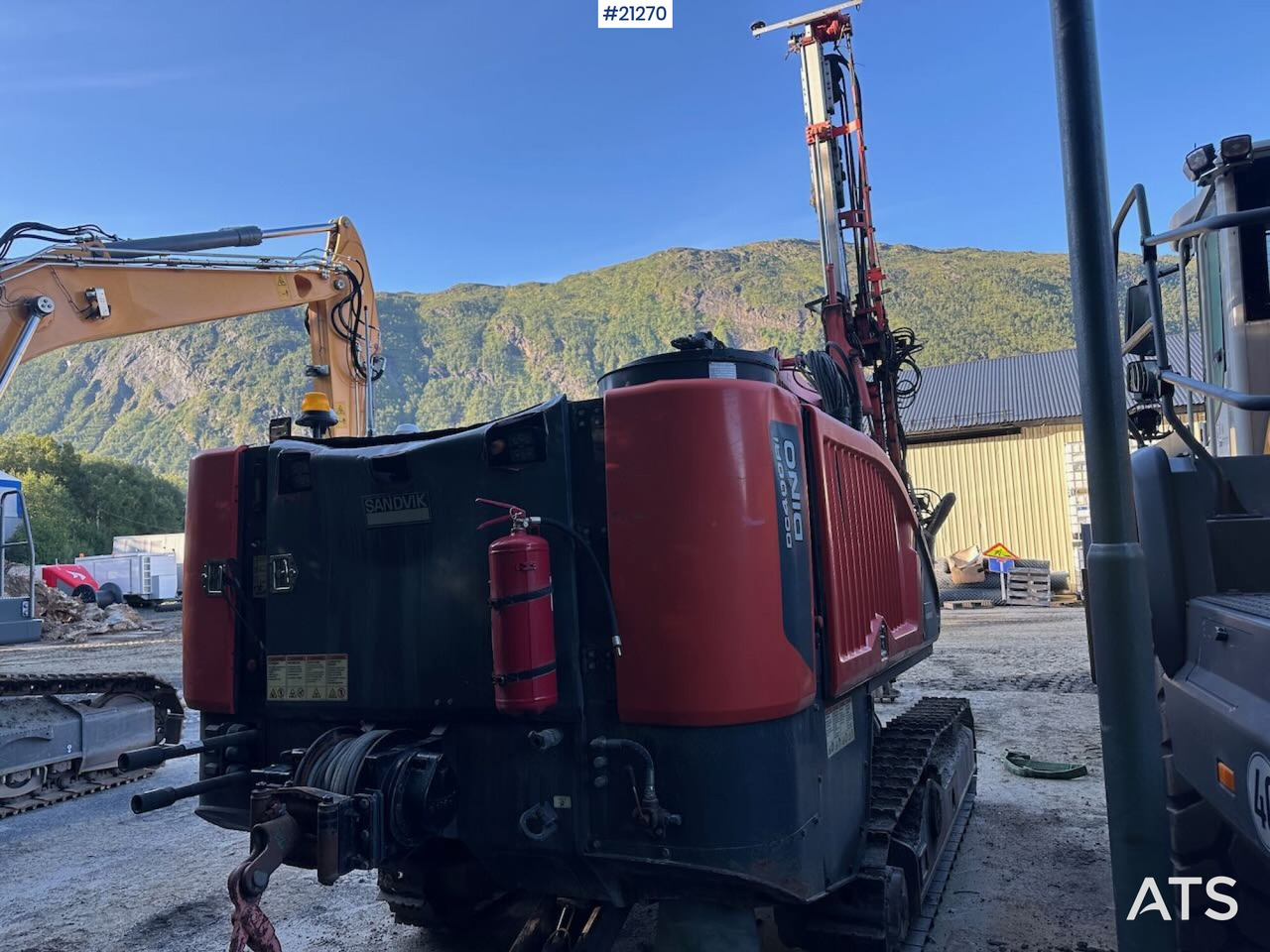 Sandvik DC400RI - Буровая машина: фото 5 Sandvik DC400RI - Буровая машина: фото 5