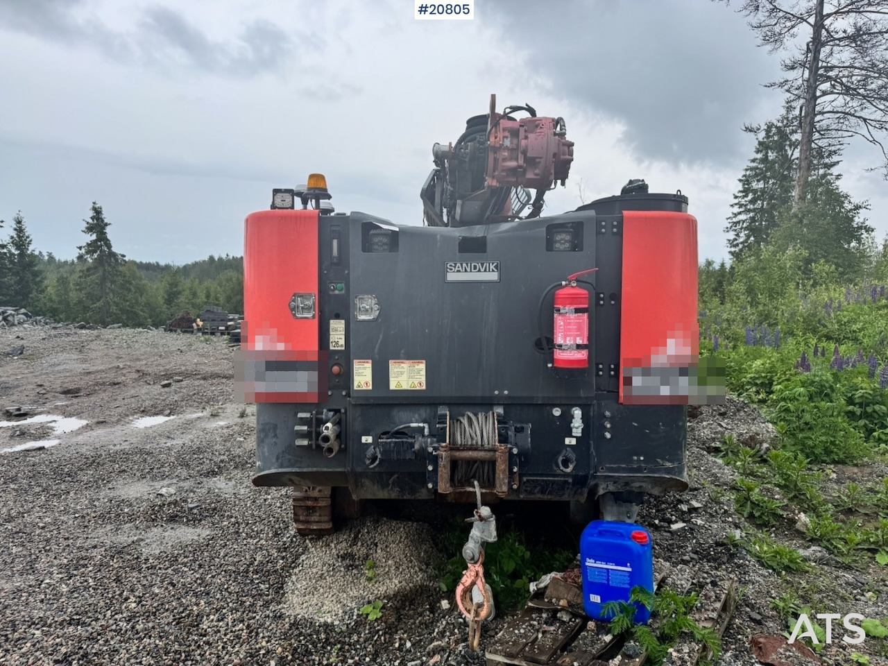Sandvik Dino DC400RI - Буровая машина: фото 4 Sandvik Dino DC400RI - Буровая машина: фото 4