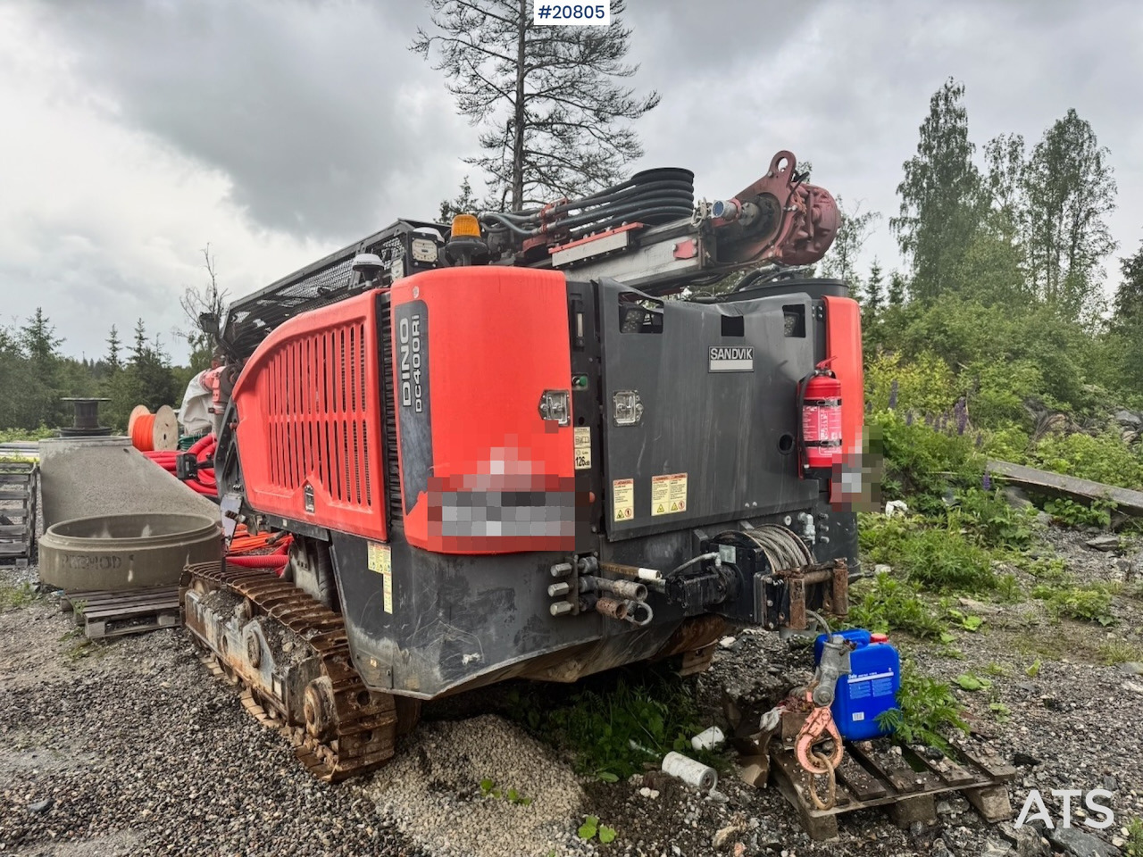 Sandvik Dino DC400RI - Буровая машина: фото 3 Sandvik Dino DC400RI - Буровая машина: фото 3