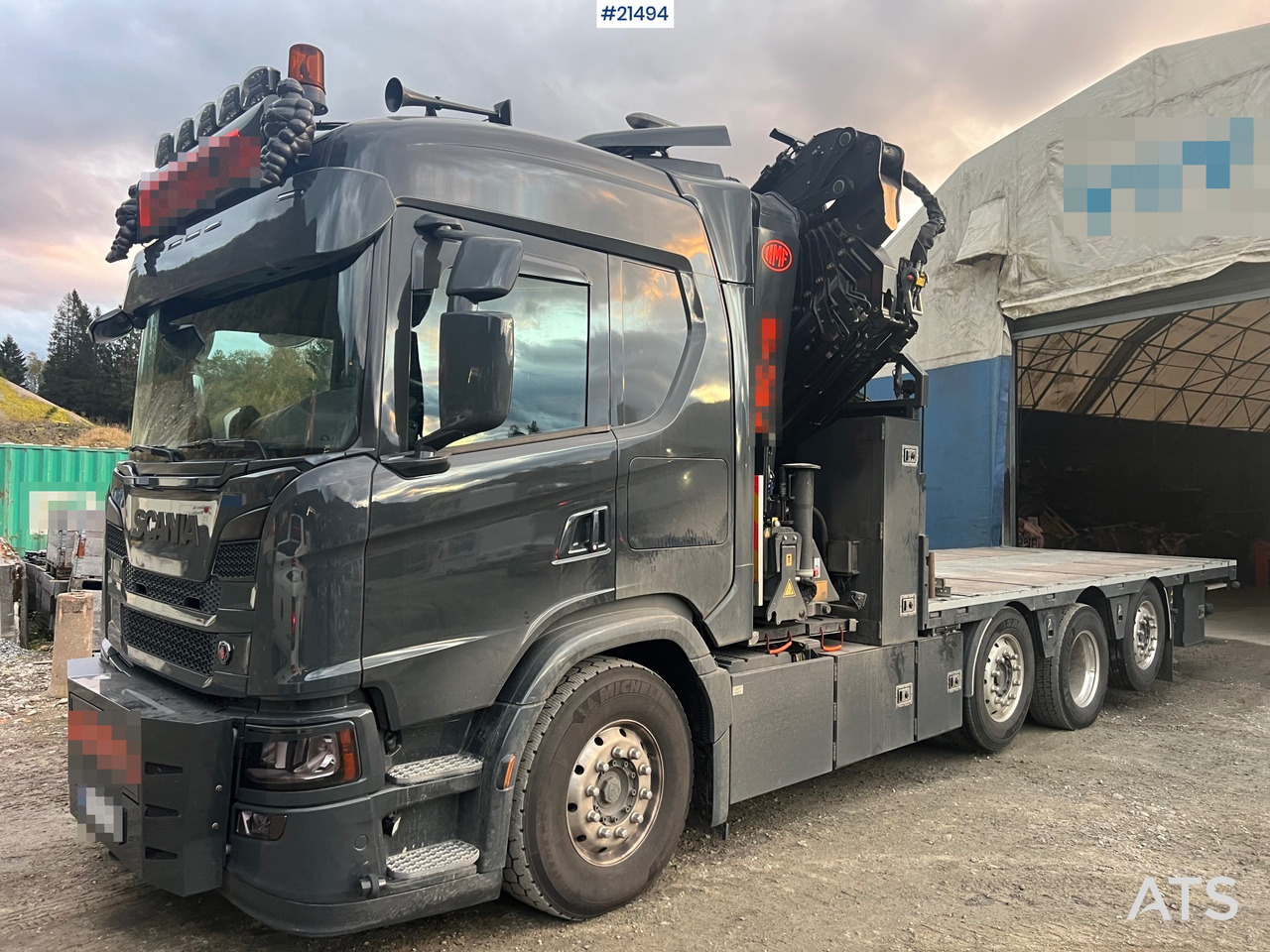 Автоманипулятор Scania G560: фото 18