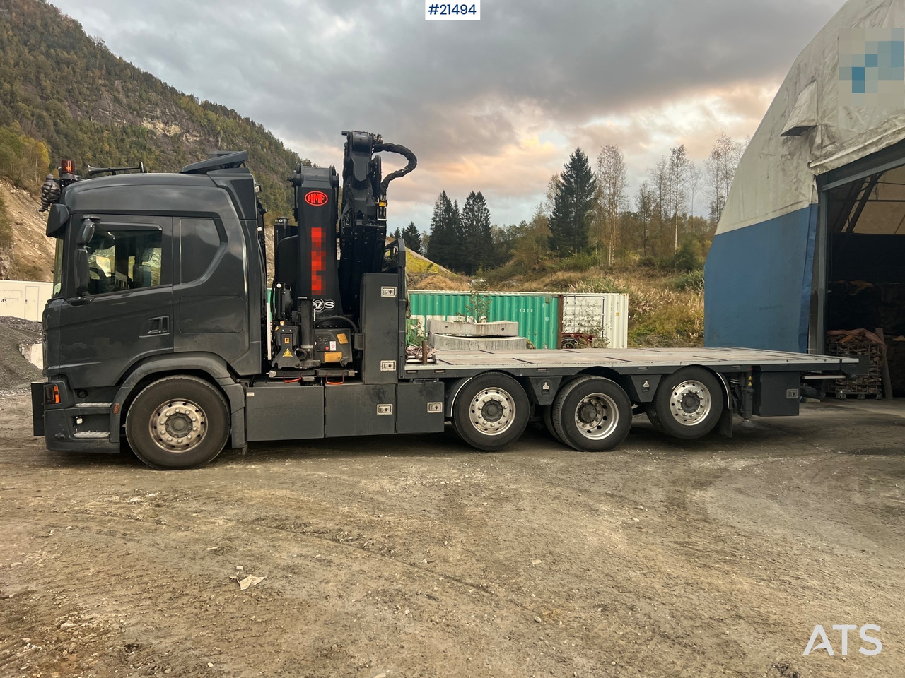 Автоманипулятор Scania G560: фото 16