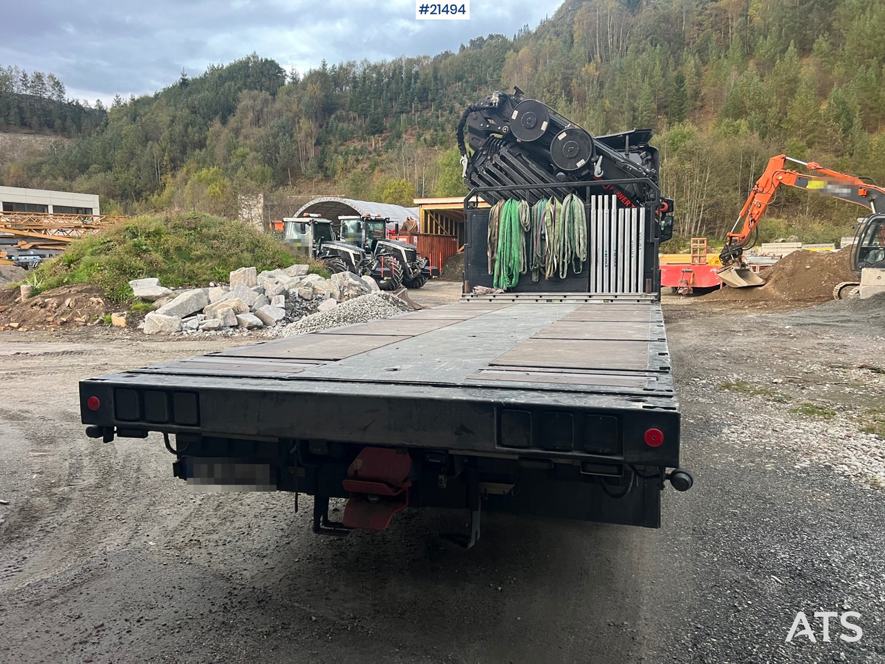 Автоманипулятор Scania G560: фото 8