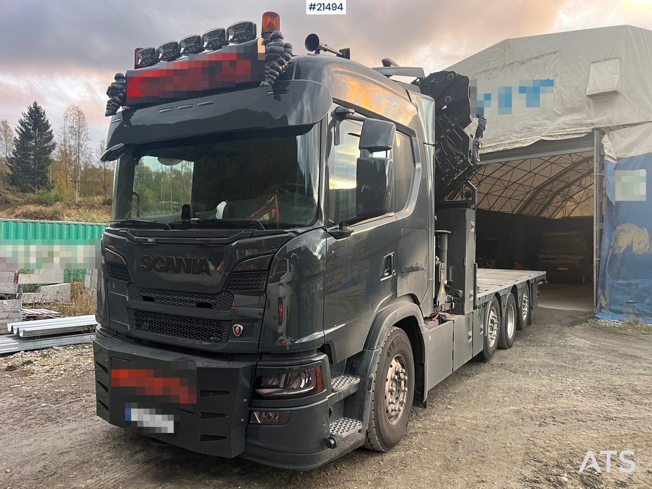 Автоманипулятор Scania G560: фото 19