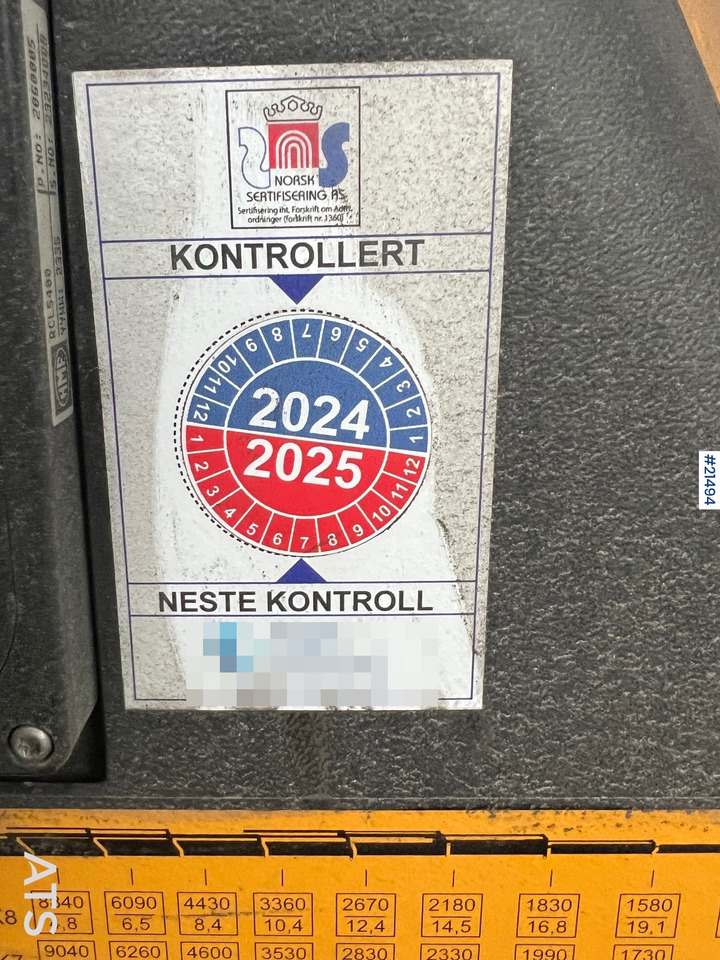 Автоманипулятор Scania G560: фото 34