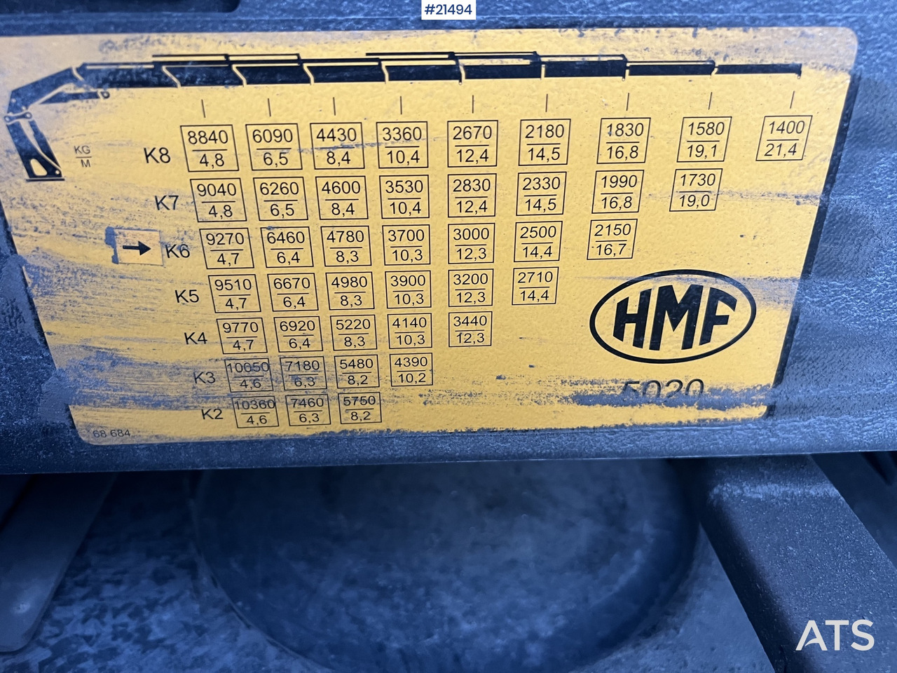 Автоманипулятор Scania G560: фото 33