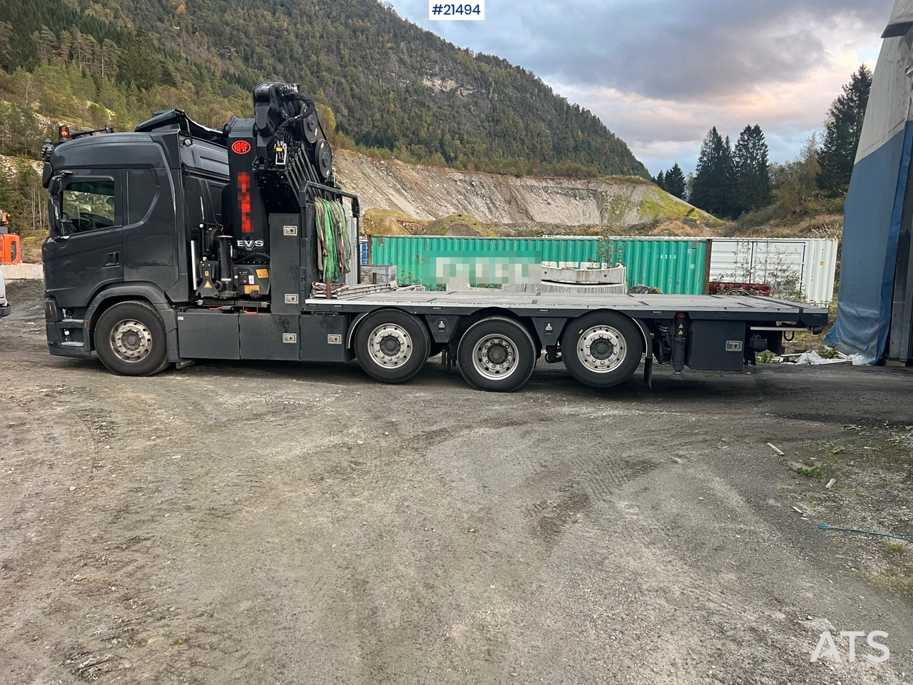 Автоманипулятор Scania G560: фото 15