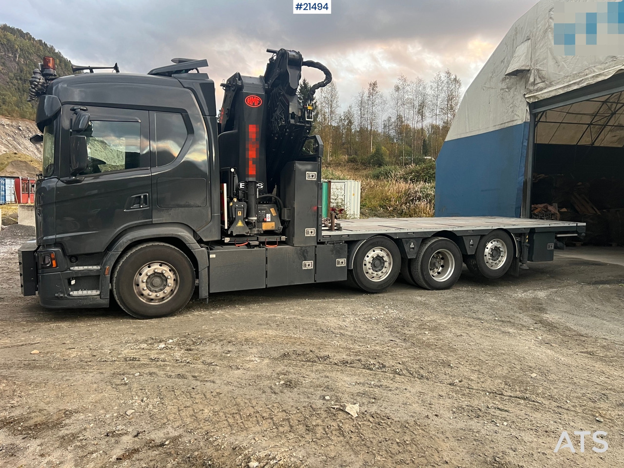 Автоманипулятор Scania G560: фото 17