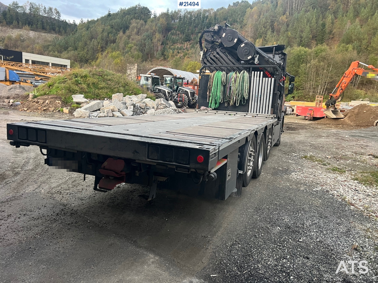 Автоманипулятор Scania G560: фото 9