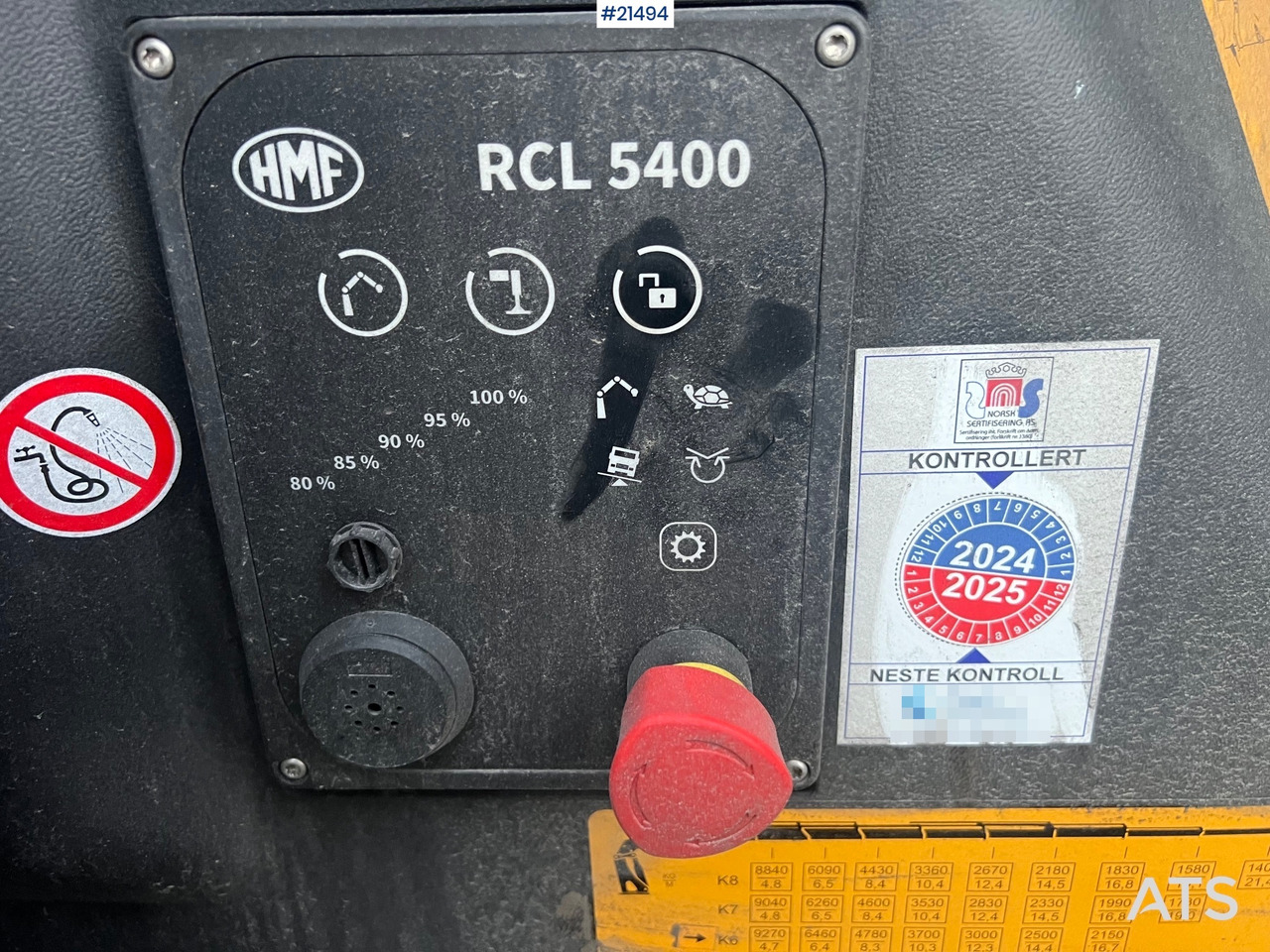 Автоманипулятор Scania G560: фото 32