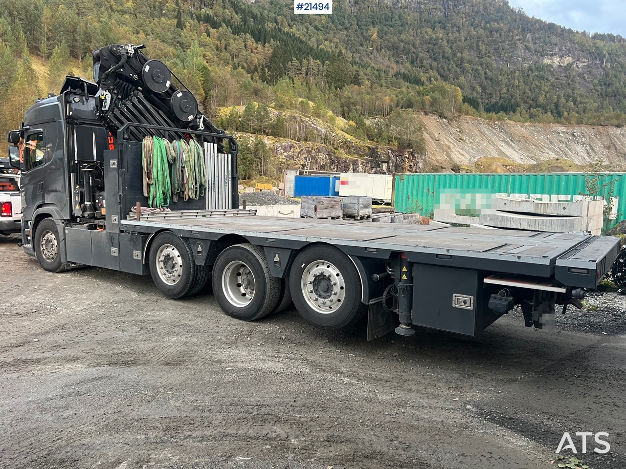 Автоманипулятор Scania G560: фото 14