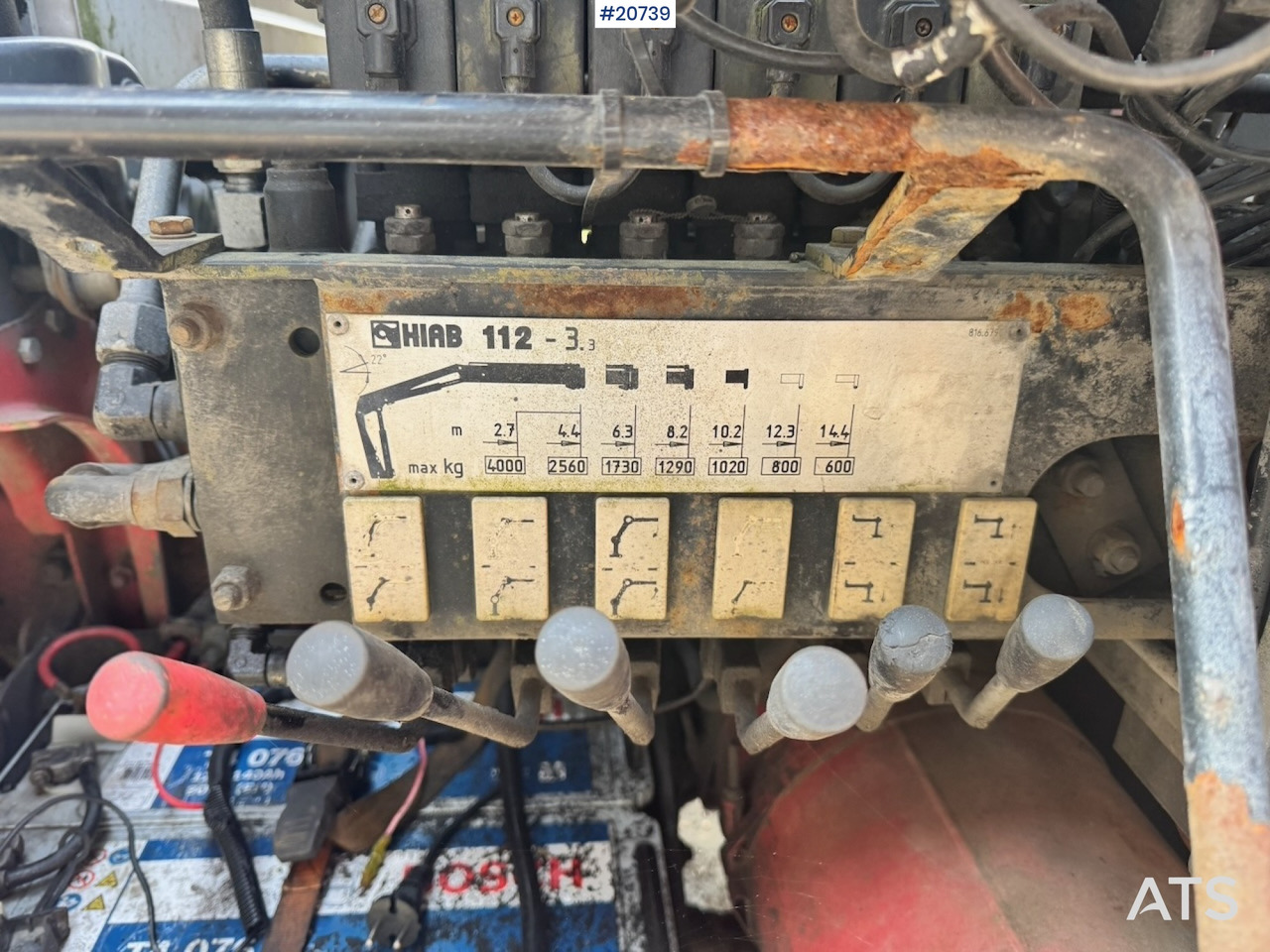 Грузовик бортовой/ Платформа, Автоманипулятор Scania P124: фото 24