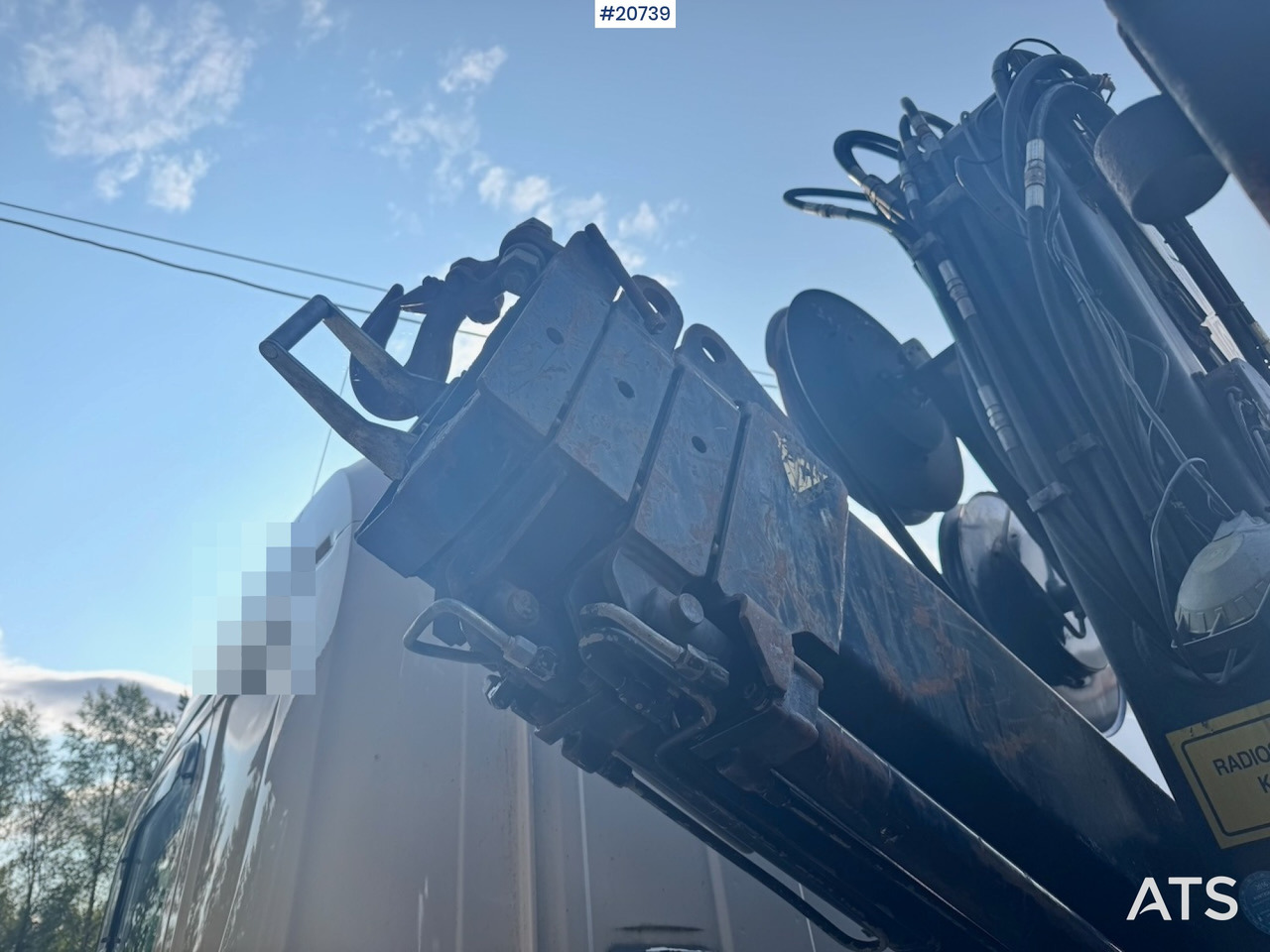 Грузовик бортовой/ Платформа, Автоманипулятор Scania P124: фото 26