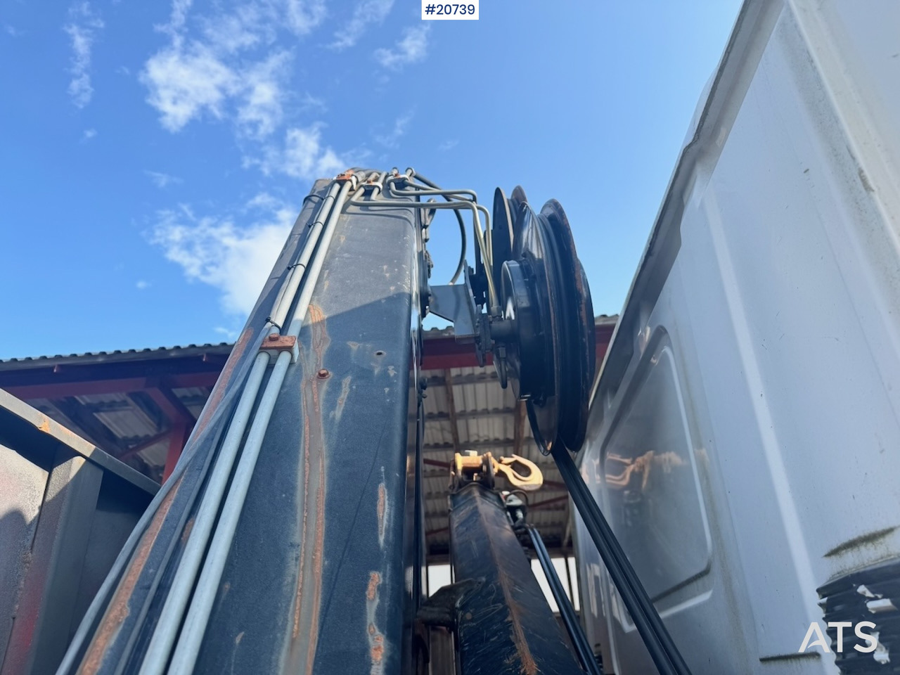 Грузовик бортовой/ Платформа, Автоманипулятор Scania P124: фото 31