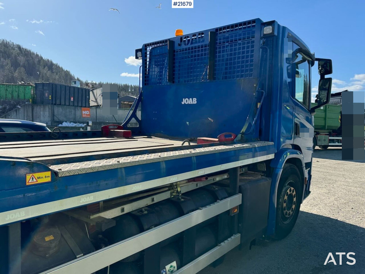 Портальный бункеровоз Scania P340 6x2 Liftdumper m/ Joab påbygg SE VIDEO: фото 47 Портальный бункеровоз Scania P340 6x2 Liftdumper m/ Joab påbygg SE VIDEO: фото 47