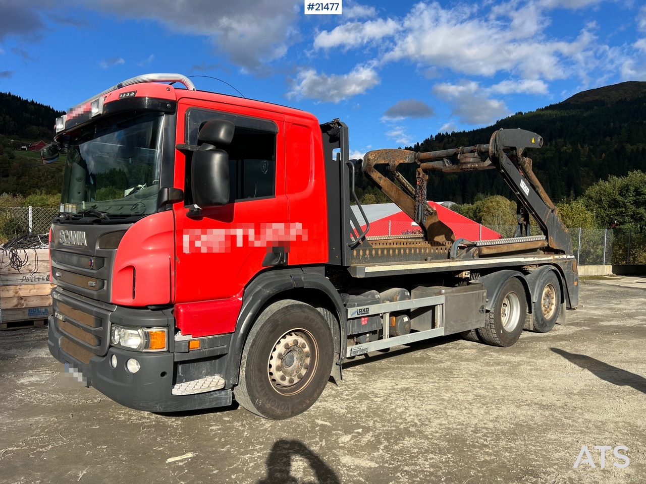Scania P360 Liftdumper m/ rotator - Грузовик-контейнеровоз/ Сменный кузов: фото 1 Scania P360 Liftdumper m/ rotator - Грузовик-контейнеровоз/ Сменный кузов: фото 1