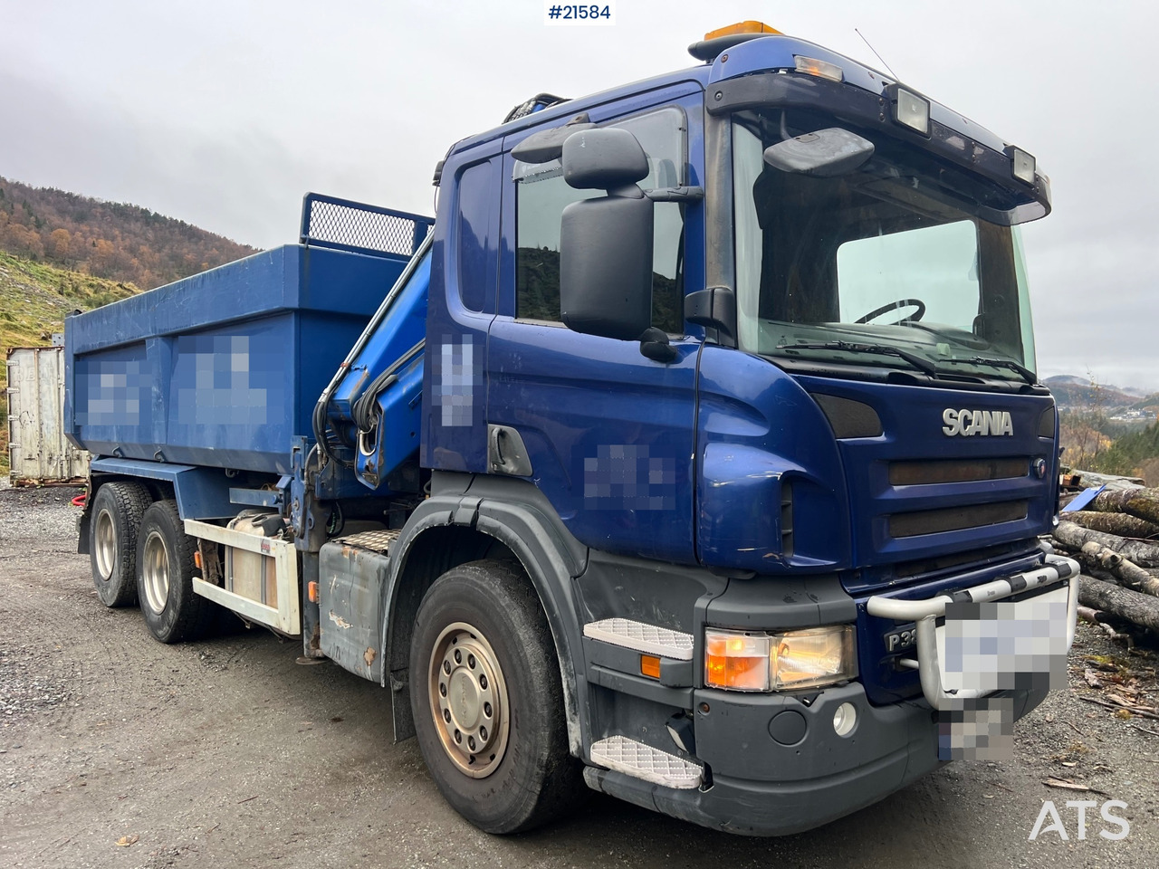 Scania P380 6x2 kranbil m/tipp, m/14t/ og m/Hiab kran - Автоманипулятор: фото 2 Scania P380 6x2 kranbil m/tipp, m/14t/ og m/Hiab kran - Автоманипулятор: фото 2