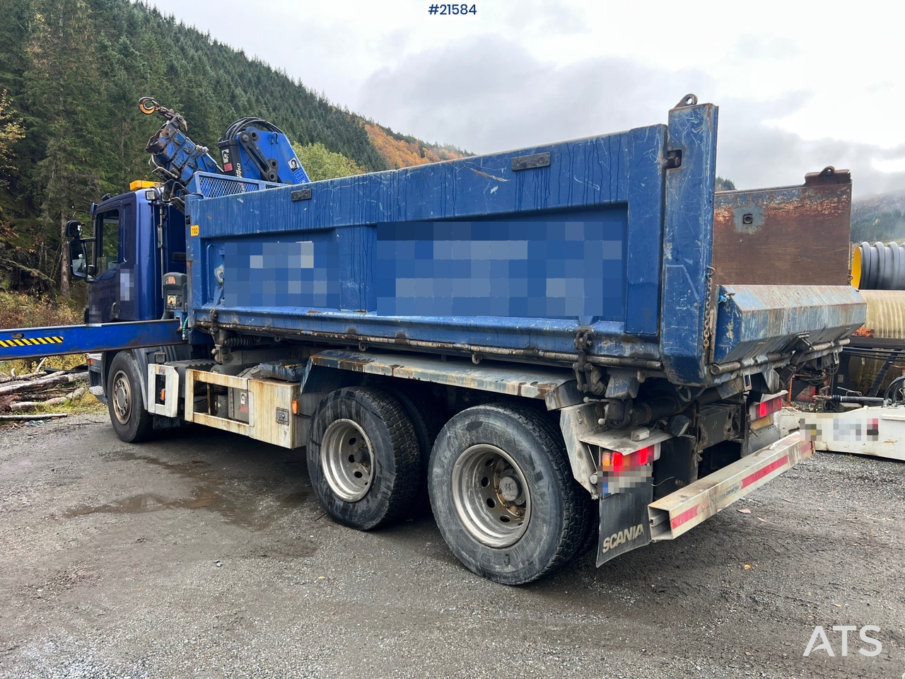 Scania P380 6x2 kranbil m/tipp, m/14t/ og m/Hiab kran - Автоманипулятор: фото 5 Scania P380 6x2 kranbil m/tipp, m/14t/ og m/Hiab kran - Автоманипулятор: фото 5