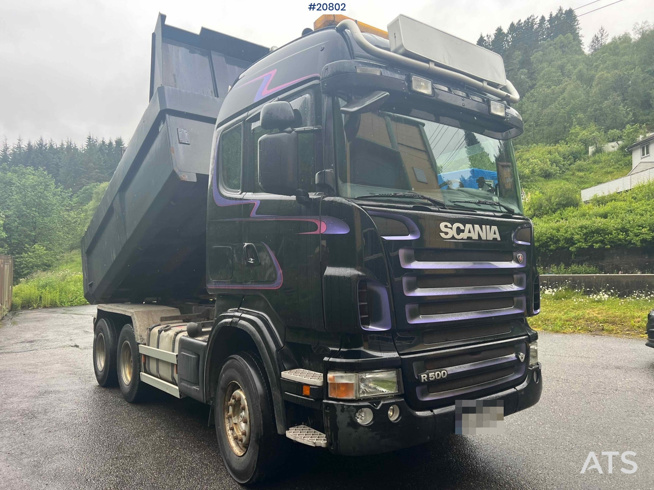Самосвал Scania R500: фото 6