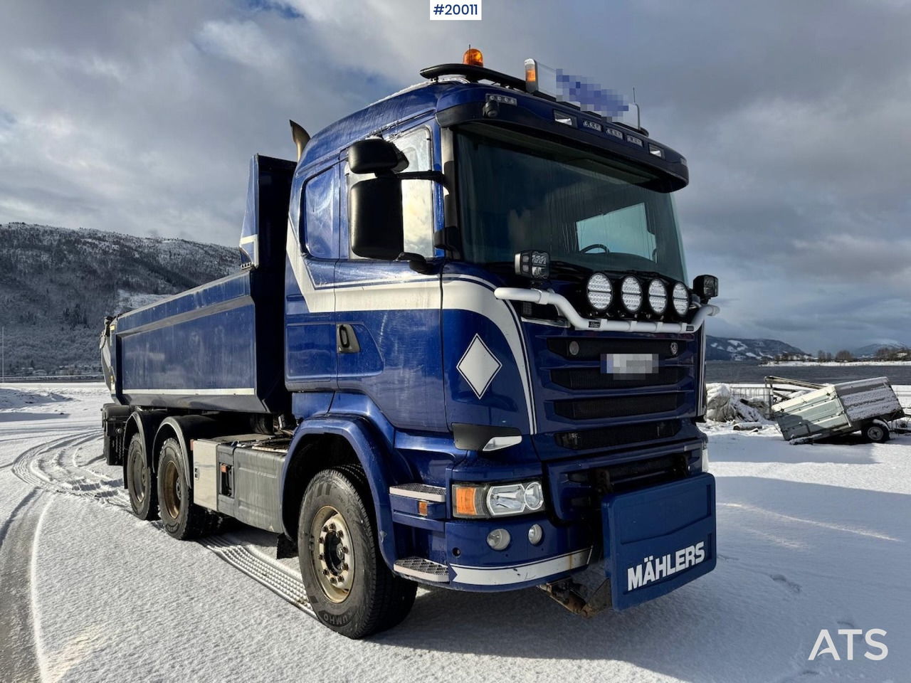 Scania R580 - Асфальтоукладочная техника: фото 1 Scania R580 - Асфальтоукладочная техника: фото 1