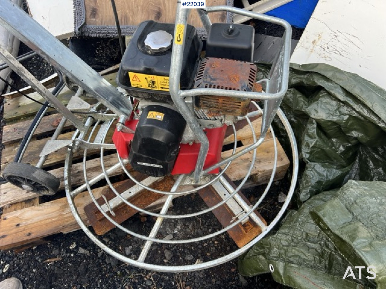 Swepac TR 950R - Затирочная машина по бетону: фото 4 Swepac TR 950R - Затирочная машина по бетону: фото 4