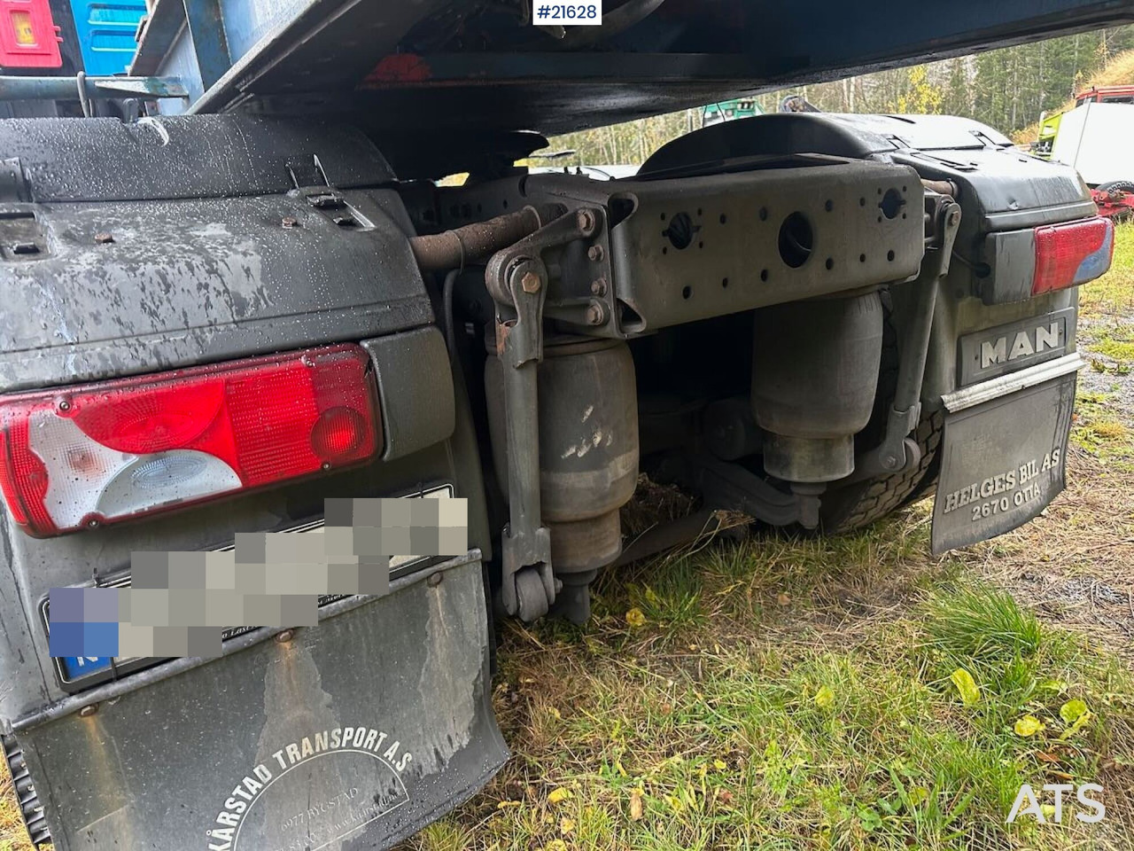 Тягач MAN TGA 28.530 6x2 trekkvogn m/ 1987 L.A.G Bree 3 akslet tippsemi SE VIDEO: фото 17 Тягач MAN TGA 28.530 6x2 trekkvogn m/ 1987 L.A.G Bree 3 akslet tippsemi SE VIDEO: фото 17