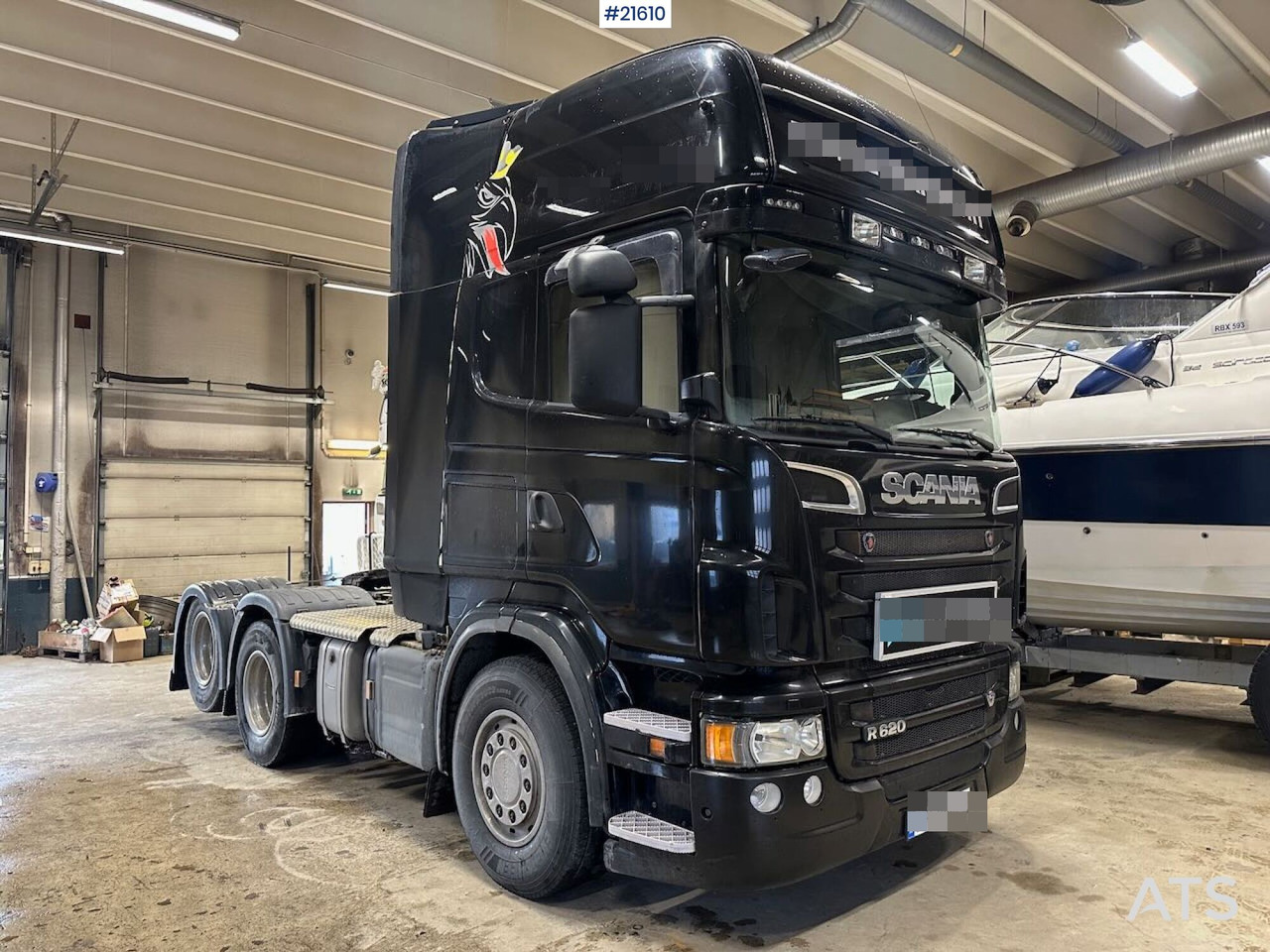 Scania R620 6x2 trekkvogn m/ tipphydraulikk og opplegg for asfaltpåbygg. Clutch byttet i juni. SE VIDEO. - Тягач: фото 2 Scania R620 6x2 trekkvogn m/ tipphydraulikk og opplegg for asfaltpåbygg. Clutch byttet i juni. SE VIDEO. - Тягач: фото 2