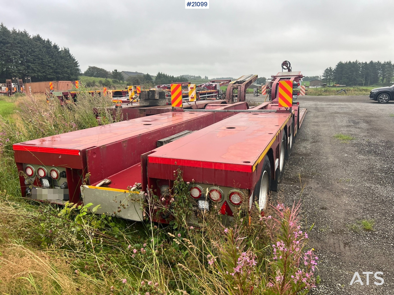 VM Brønntralle m/ Hydraulisk uttrekk på 3 m - Низкорамный полуприцеп: фото 2 VM Brønntralle m/ Hydraulisk uttrekk på 3 m - Низкорамный полуприцеп: фото 2