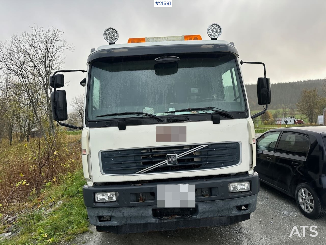 Volvo FL 6 planbil m/ bakmontert kran. SE VIDEO - Автоманипулятор: фото 2 Volvo FL 6 planbil m/ bakmontert kran. SE VIDEO - Автоманипулятор: фото 2