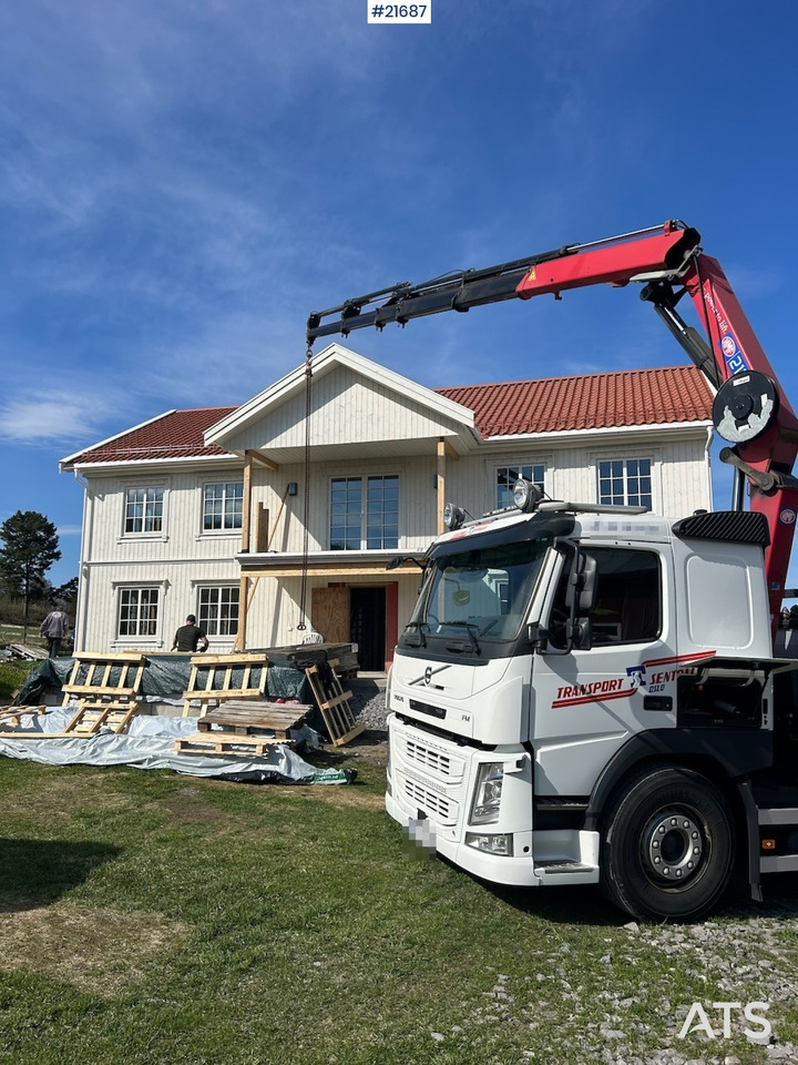 Volvo Volvo FM450 Kranbil m/ 21 t/m HMF kran og Løftelem. 194 000 km! - Автоманипулятор: фото 3 Volvo Volvo FM450 Kranbil m/ 21 t/m HMF kran og Løftelem. 194 000 km! - Автоманипулятор: фото 3